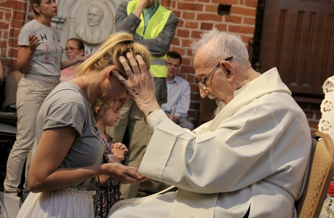 Ojciec Cipriano de Meo na Służewie