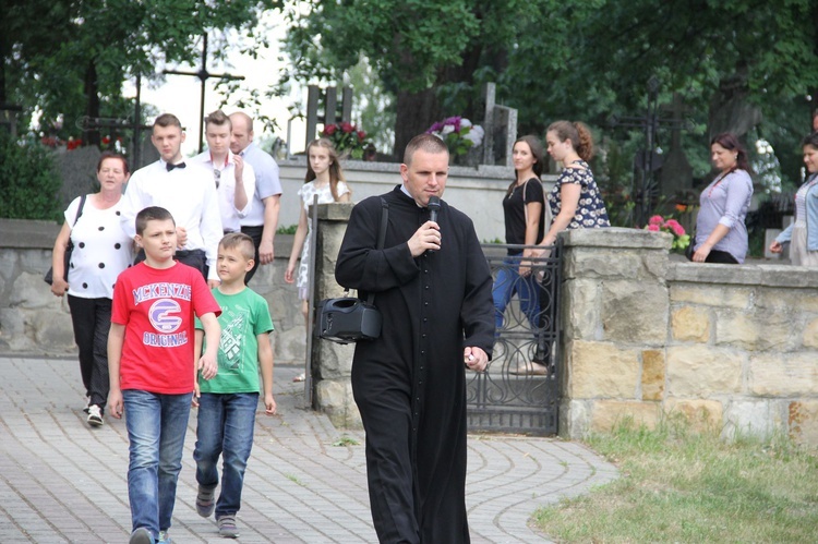 Stypendyści w Szczepanowie