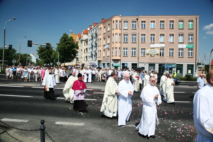 Miejska procesja Bożego Ciała w Głogowie