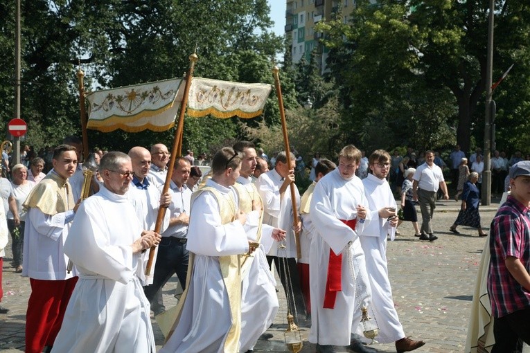 Miejska procesja Bożego Ciała w Głogowie