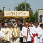 Miejska procesja Bożego Ciała w Głogowie