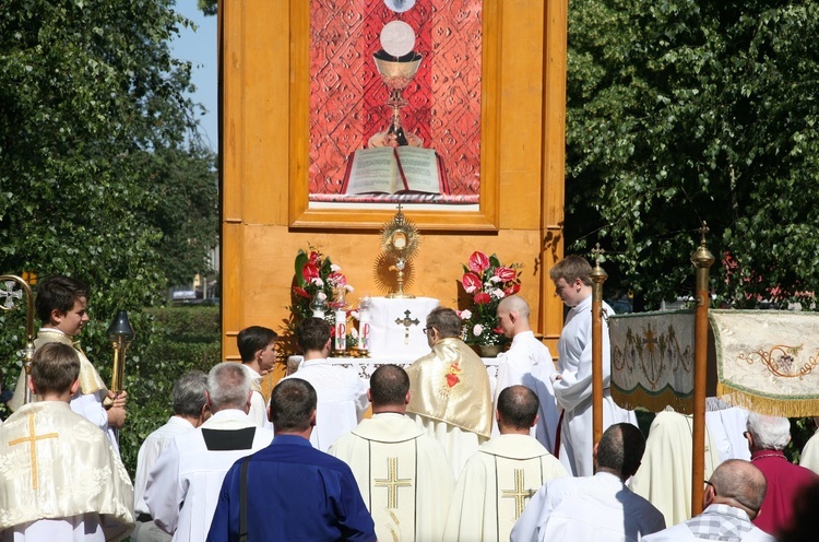 Miejska procesja Bożego Ciała w Głogowie