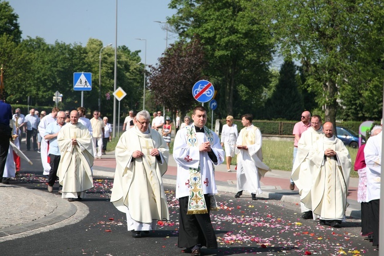 Miejska procesja Bożego Ciała w Głogowie