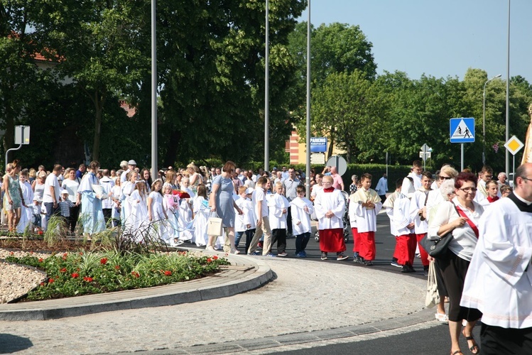 Miejska procesja Bożego Ciała w Głogowie