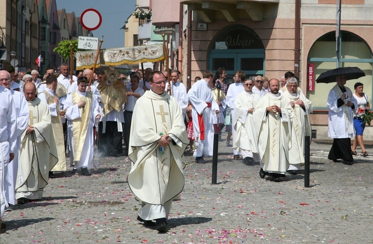 Miejska procesja Bożego Ciała w Głogowie