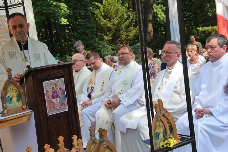 Pielgrzymka czcicieli Matki Bożej Pielgrzymującej na Górę Chełmską