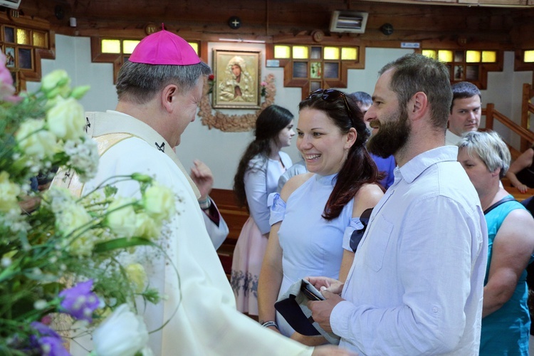 Spotkanie rodzin i inauguracja sanktuarium Matki Bożej Dobrej Rady