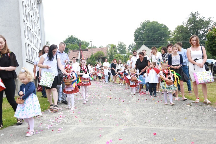 Poświęcenie plebanii i odpust w Grabnie