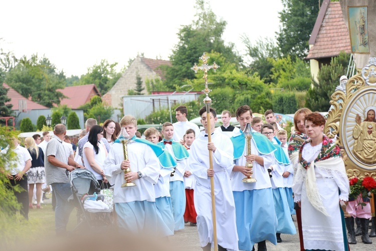 Poświęcenie plebanii i odpust w Grabnie