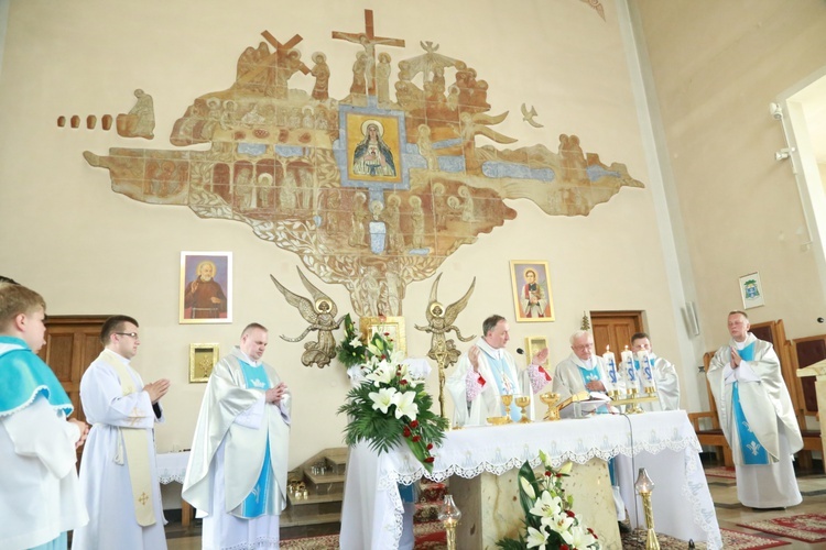 Poświęcenie plebanii i odpust w Grabnie