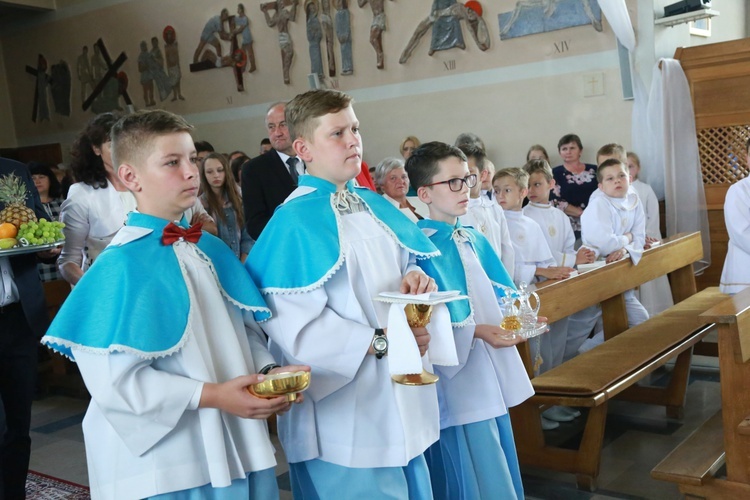 Poświęcenie plebanii i odpust w Grabnie