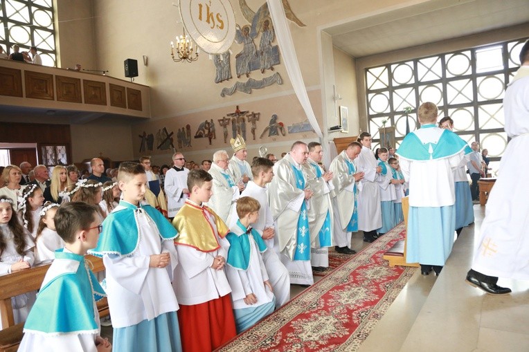 Poświęcenie plebanii i odpust w Grabnie