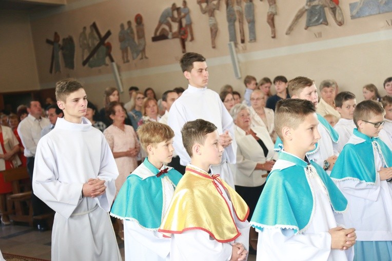 Poświęcenie plebanii i odpust w Grabnie