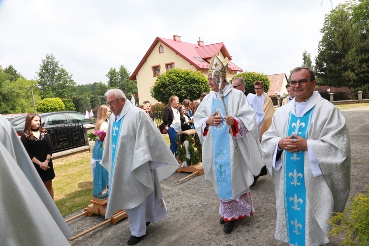 Poświęcenie plebanii i odpust w Grabnie