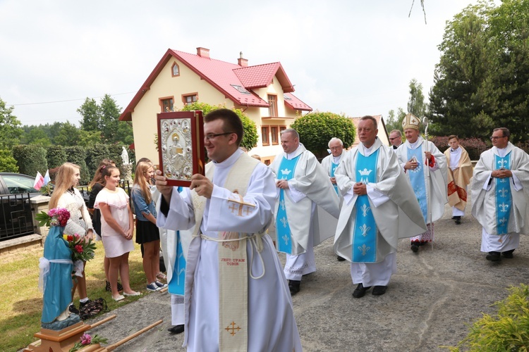 Poświęcenie plebanii i odpust w Grabnie