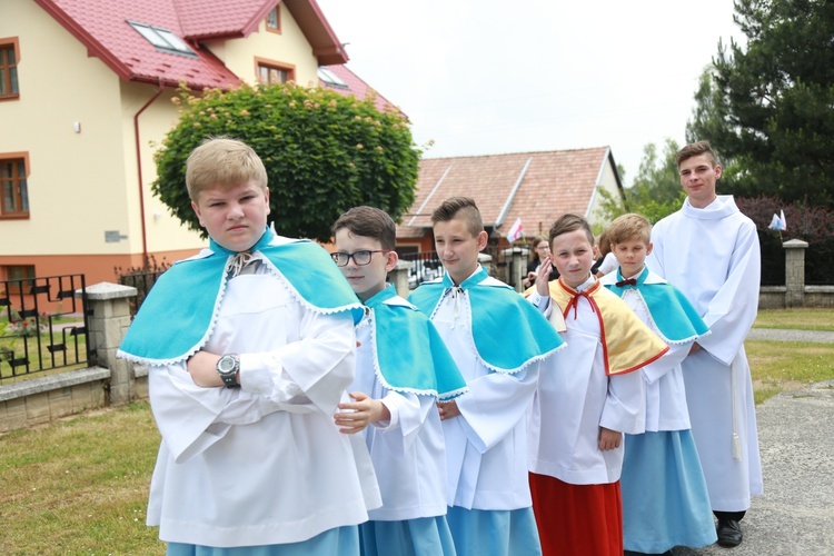 Poświęcenie plebanii i odpust w Grabnie