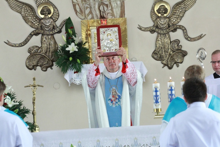 Poświęcenie plebanii i odpust w Grabnie