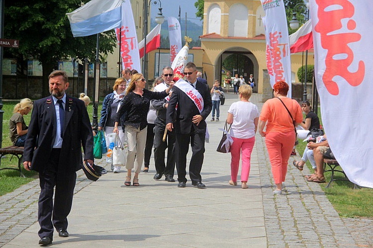 Pielgrzymka NSZZ "Solidarność" Regionu Zagłębia Miedziowego