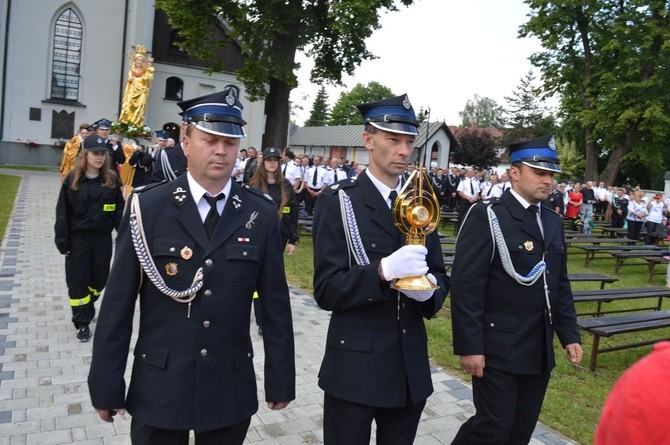 Strażacy pielgrzymowali z Zakopanego do Ludźmierza