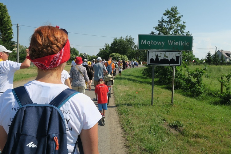 Drugi dzień pielgrzymowania do Mątowów Wielkich