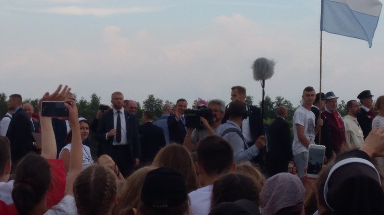 Młodzi z diecezji w Lednicy