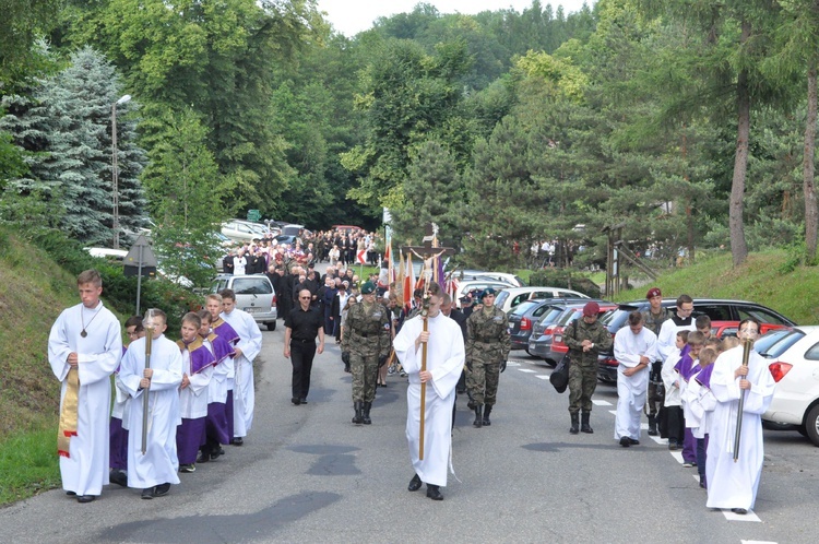 Pogrzeb ks. Gajdy w Porąbce Uszewskiej