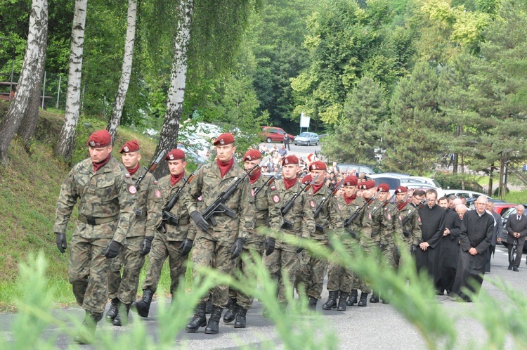 Pogrzeb ks. Gajdy w Porąbce Uszewskiej