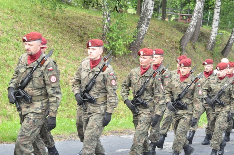 Pogrzeb ks. Gajdy w Porąbce Uszewskiej