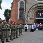 Pogrzeb ks. Gajdy w Porąbce Uszewskiej