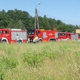 Ćwiczenia w gaszeniu pożaru lasu 