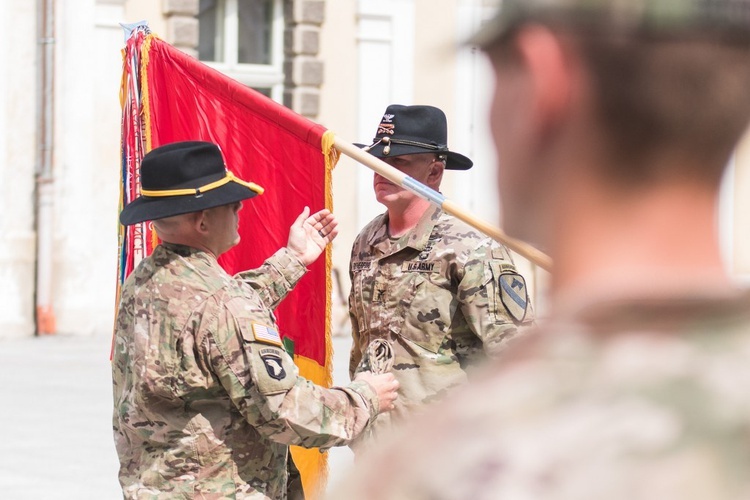 Zmiana dowodzenia US Army w Żaganiu