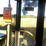 Pożar na skąłdowisku makulatury w Piekarach Śląskich 