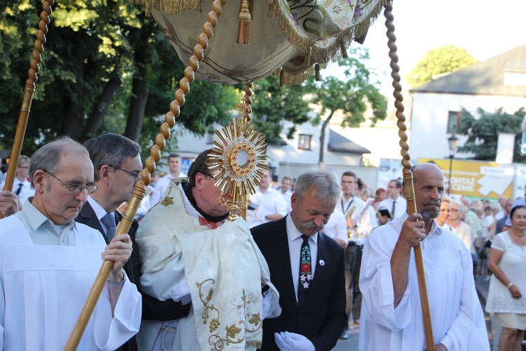 Zakończenie oktawy Bożego Ciała w Łowiczu