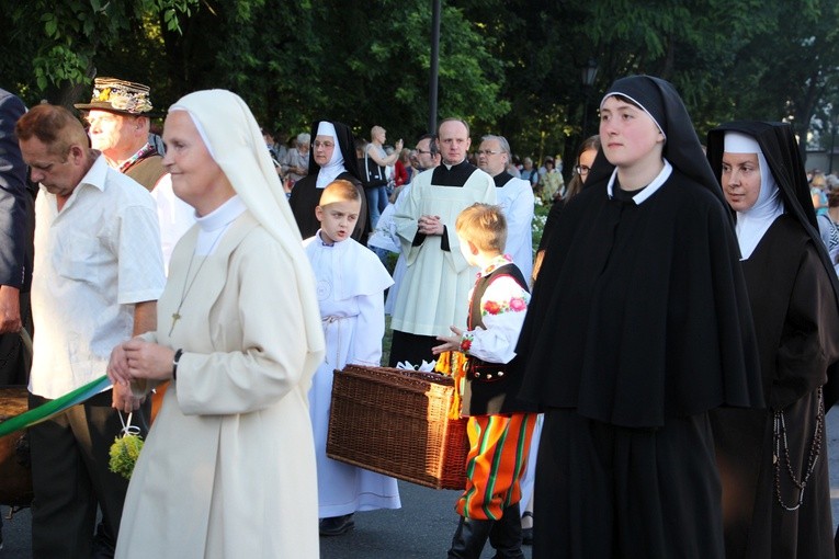 Zakończenie oktawy Bożego Ciała w Łowiczu