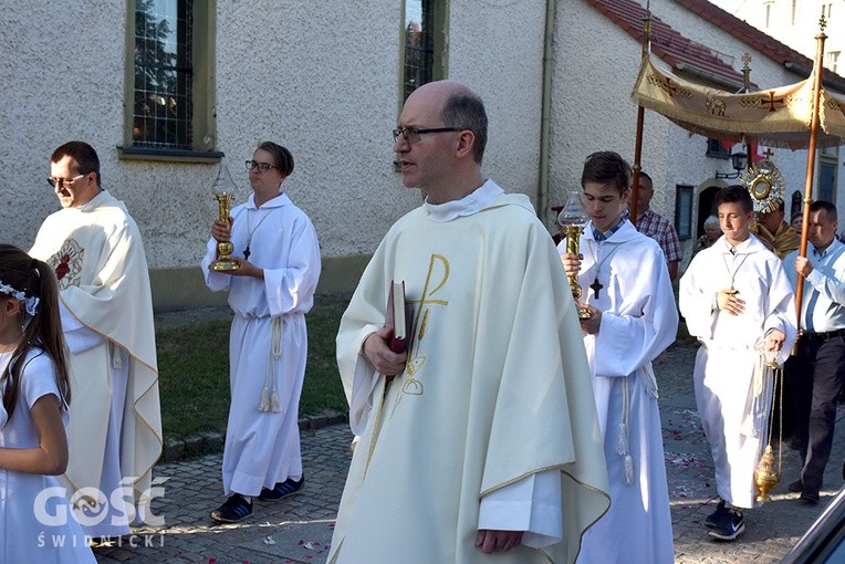 Zakończenie oktawy Bożego Ciała w Świebodzicach