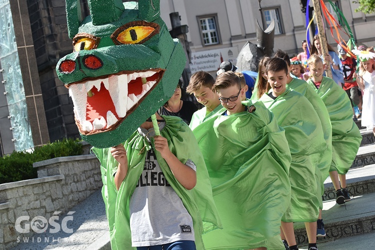 Gryfiada na rozpoczęcie obchodów 650. rocznicy śmierci Bolka II Małego