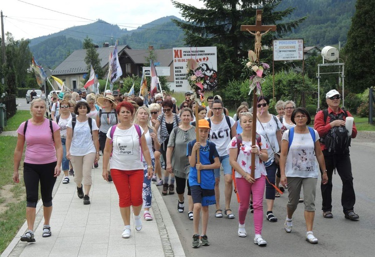 11. Piesza Pielgrzymka z Cięciny do  Kalwarii Zebrzydowskiej