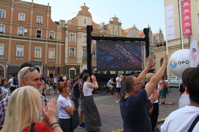 Strefa Widza festiwalu piosenki