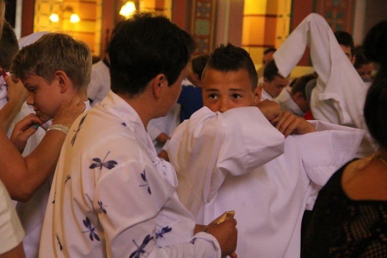 Błogosławieństwo lektorów w Szczurowej