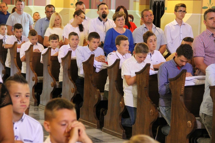 Błogosławieństwo lektorów w Szczurowej