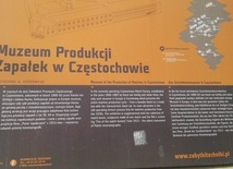 ​Muzeum produkcji Zapałek w Częstochowie na Szlaku Zabytków Techniki 