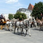 Ułani przejechali przez Wrocław