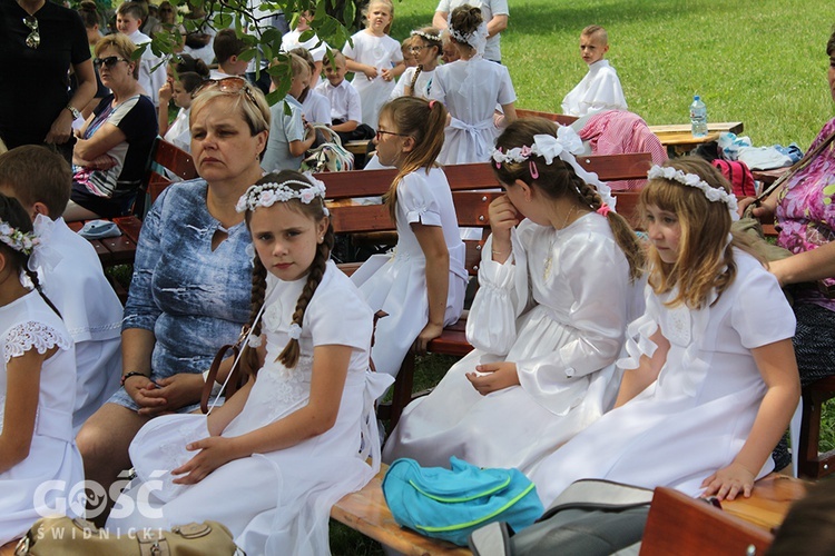 Pielgrzymka dzieci po Pierwszej Komunii św. do Polanicy-Zdroju