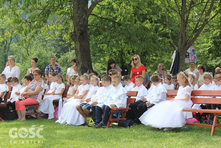 Pielgrzymka dzieci po Pierwszej Komunii św. do Polanicy-Zdroju