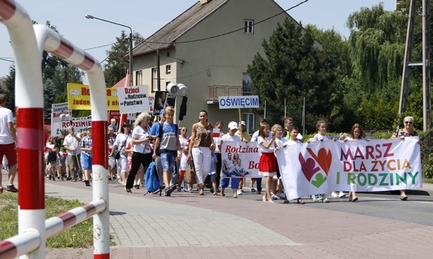 Marsz dla Życia i Rodziny w Oświęcimiu