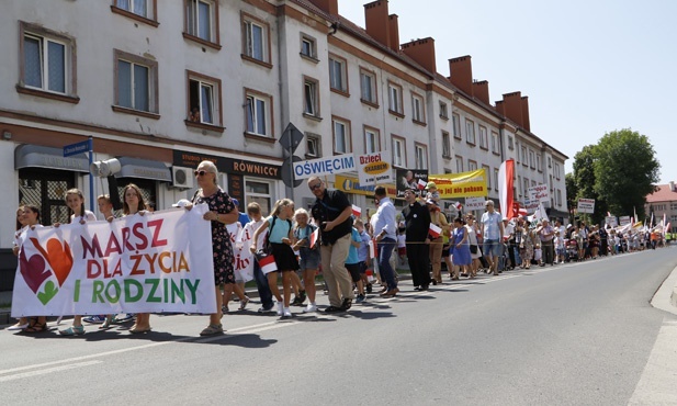 Marsz dla Życia i Rodziny w Oświęcimiu