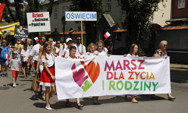 Marsz dla Życia i Rodziny w Oświęcimiu