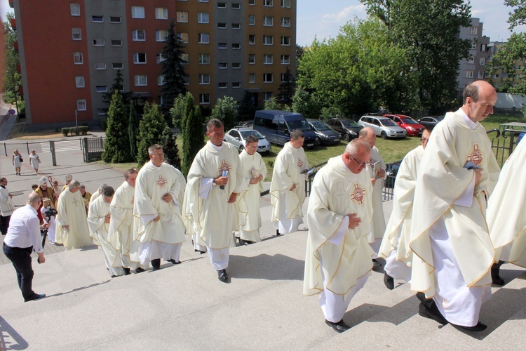 Poświęcenie kościoła w Bytomiu Szombierkach 