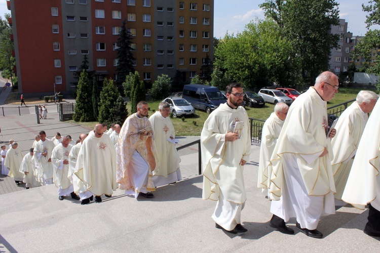 Poświęcenie kościoła w Bytomiu Szombierkach 