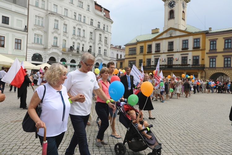 Marsz dla Życia i Rodziny w Cieszynie - 2018